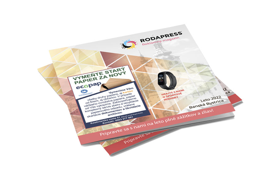 Jarné číslo inzertného magazínu RODApress vychádza v marcii 2023