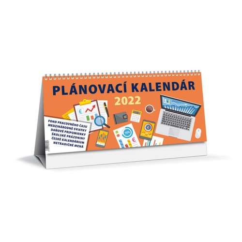 Plánovací stolový kalendár MAXI 2022