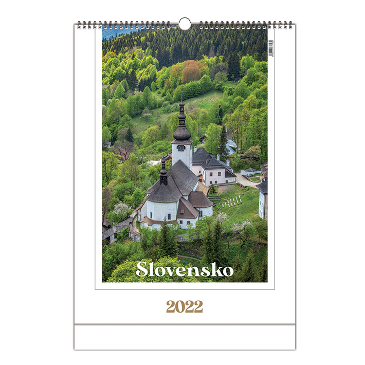 Nástenný kalendár Slovensko 2022