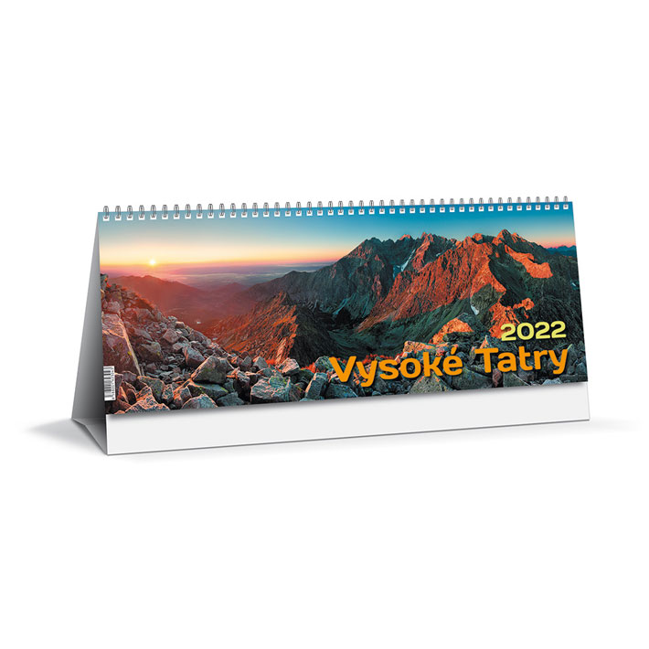 Stolový kalendár Vysoké Tatry 2022